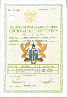Certificate 5